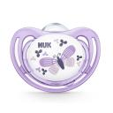 Chupeta de Silicone NUK Freestyle Classic 6+ meses Tamanho 2 com 1 unidade