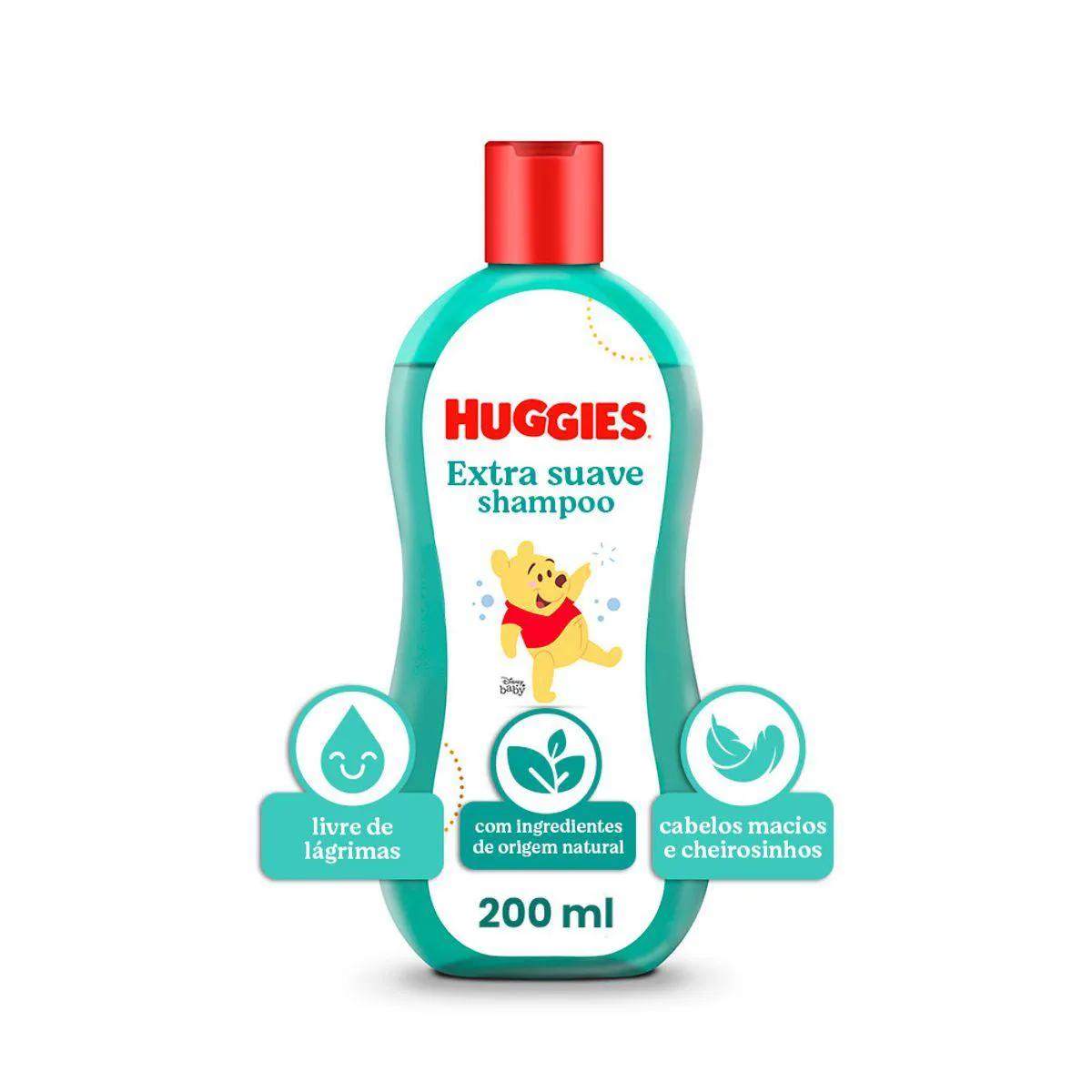 Shampoo Infantil Huggies Extra Suave 200ml