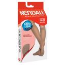 Meia Feminina Kendall Média Compressão 3/4 Cor Bege Tamanho G com 1 par