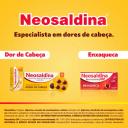 Neosaldina Dipirona 300mg + Mucato de Isometepteno 30mg + Cafeína 30mg 4 drágeas