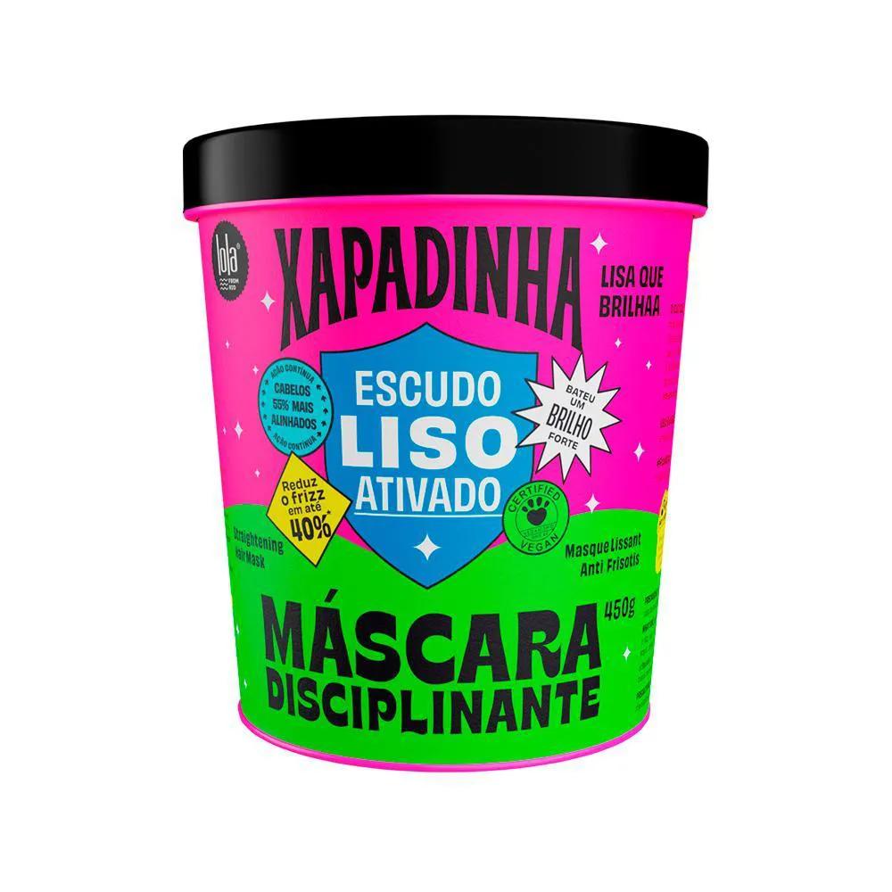 LOLA COSMETICS XAPADINHA ESCUDO LISO ATIVADO MáSCARA DISCIPLINANTE 450G