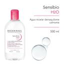 BIODERMA SENSIBIO H2O ÁGUA MICELAR FACIAL DE LIMPEZA 500ML