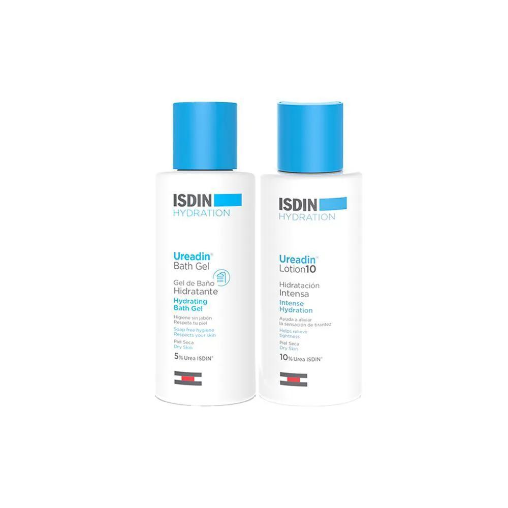 KIT ISDIN CORPORAL UREADIN - GEL DE BANHO E LOçãO HIDRATANTE CORPORAL 100 ML