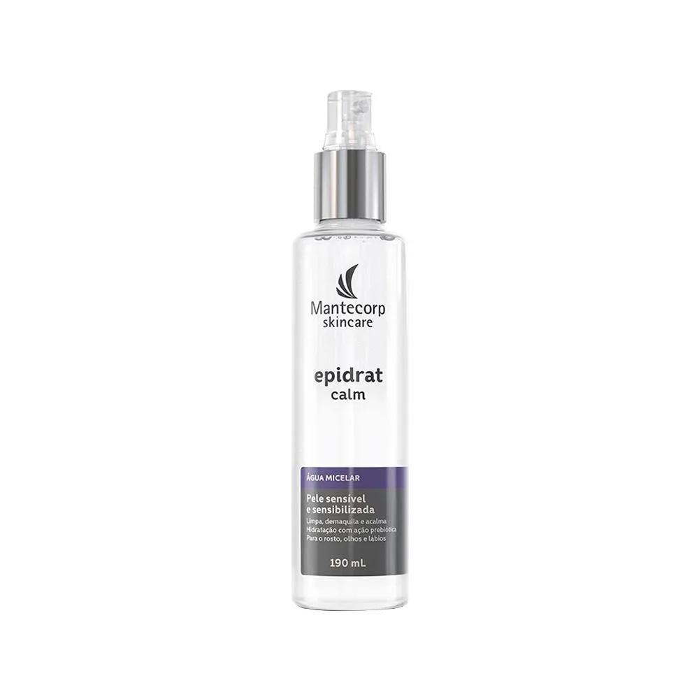 MANTECORP EPIDRAT CALM ÁGUA MICELAR FACIAL DE LIMPEZA 190ML