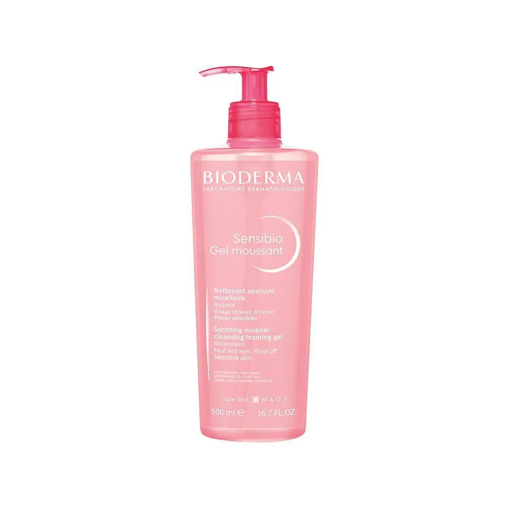 BIODERMA SENSIBIO MOUSSANTGEL DE LIMPEZA MICELAR FACIAL 500ML