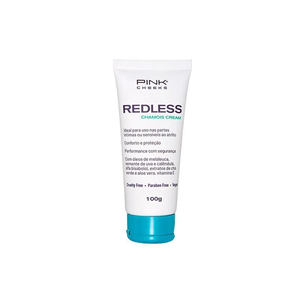 PINK CHEEKS REDLESS CHAMOIS CREAM CREME ANTIATRITO 100G