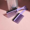 TANGLE TEEZER COMBS WIDE TOOTH PENTE PARA DESEMBARAçAR LILAS E PRETO