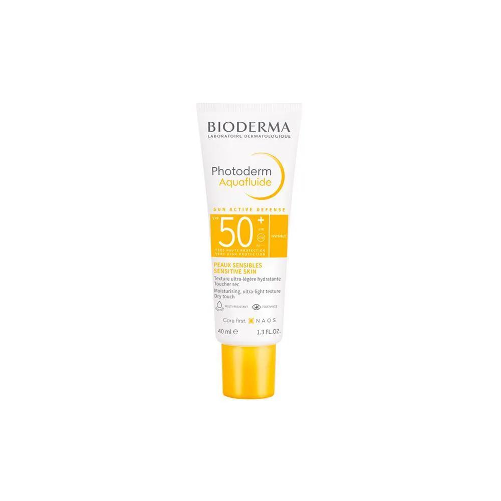 BIODERMA PHOTODERM AQUAFLUIDE PROTETOR SOLAR FACIAL NATURAL FPS50+ 40ML