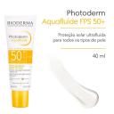 BIODERMA PHOTODERM AQUAFLUIDE PROTETOR SOLAR FACIAL NATURAL FPS50+ 40ML