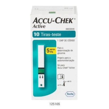 ACCU CHEK ACTIVE C/10 TIRAS