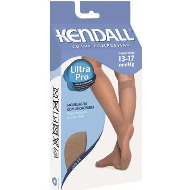 MEIA KENDALL 3/4 SUAVE COMPRESSÃO COM PONTEIRA
