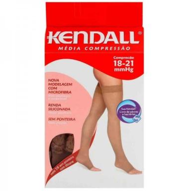 MEIA KENDALL 7/8 MÉDIA COMPRESSÃO SEM PONTEIRA 1712 INCHAÇO
