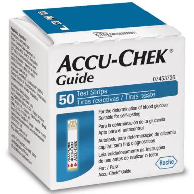 ACCU CHEK GUIDE C/50 TIRAS