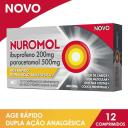 Nuromol Ibuprofeno 200mg + Paracetamol 500mg 12 comprimidos