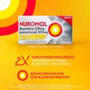 Nuromol Ibuprofeno 200mg + Paracetamol 500mg 12 comprimidos