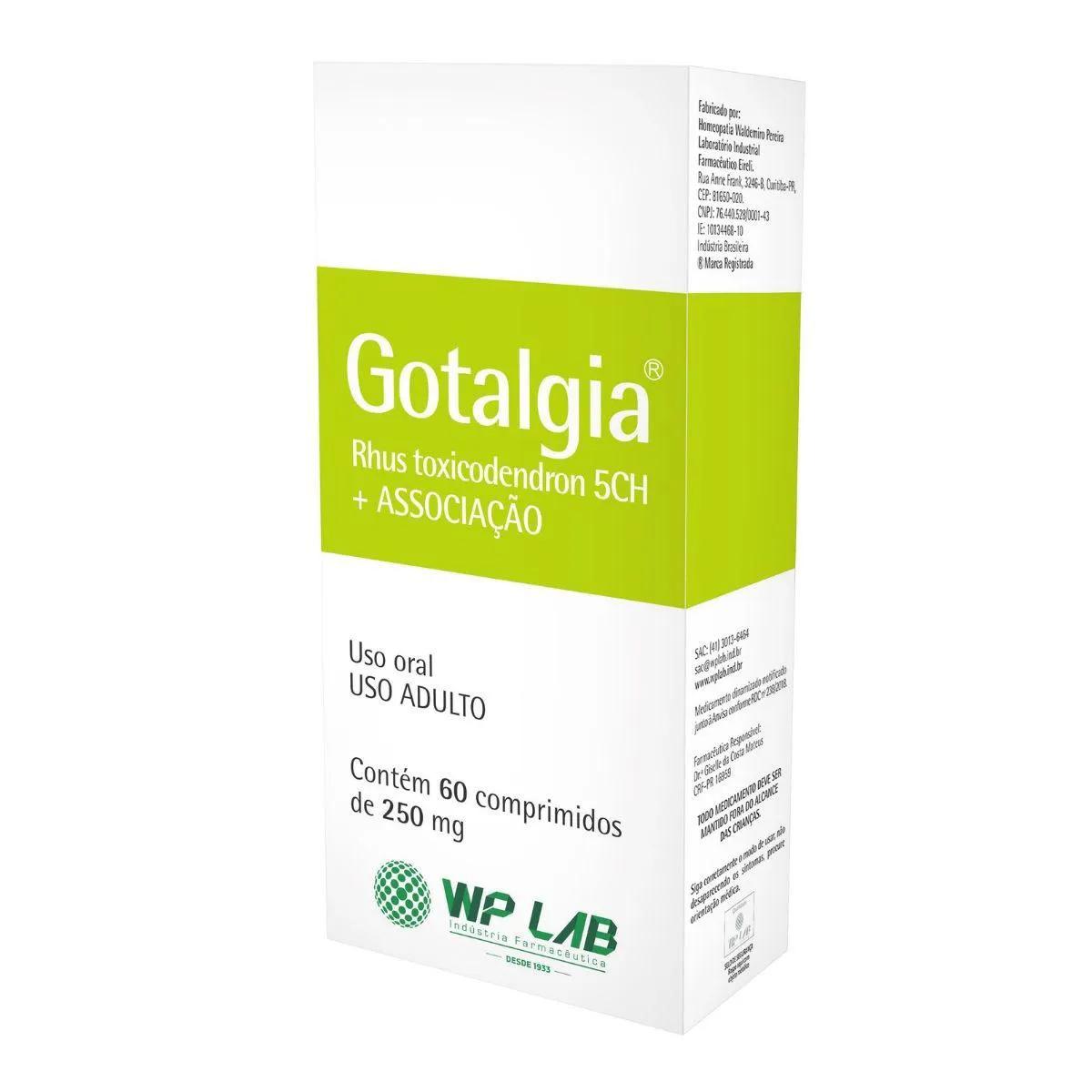 Gotalgia Rhus Toxicodendron 60 comprimidos