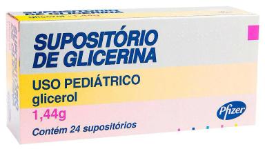 Supositório de Glicerina Infantil Pfizer 24 unidades