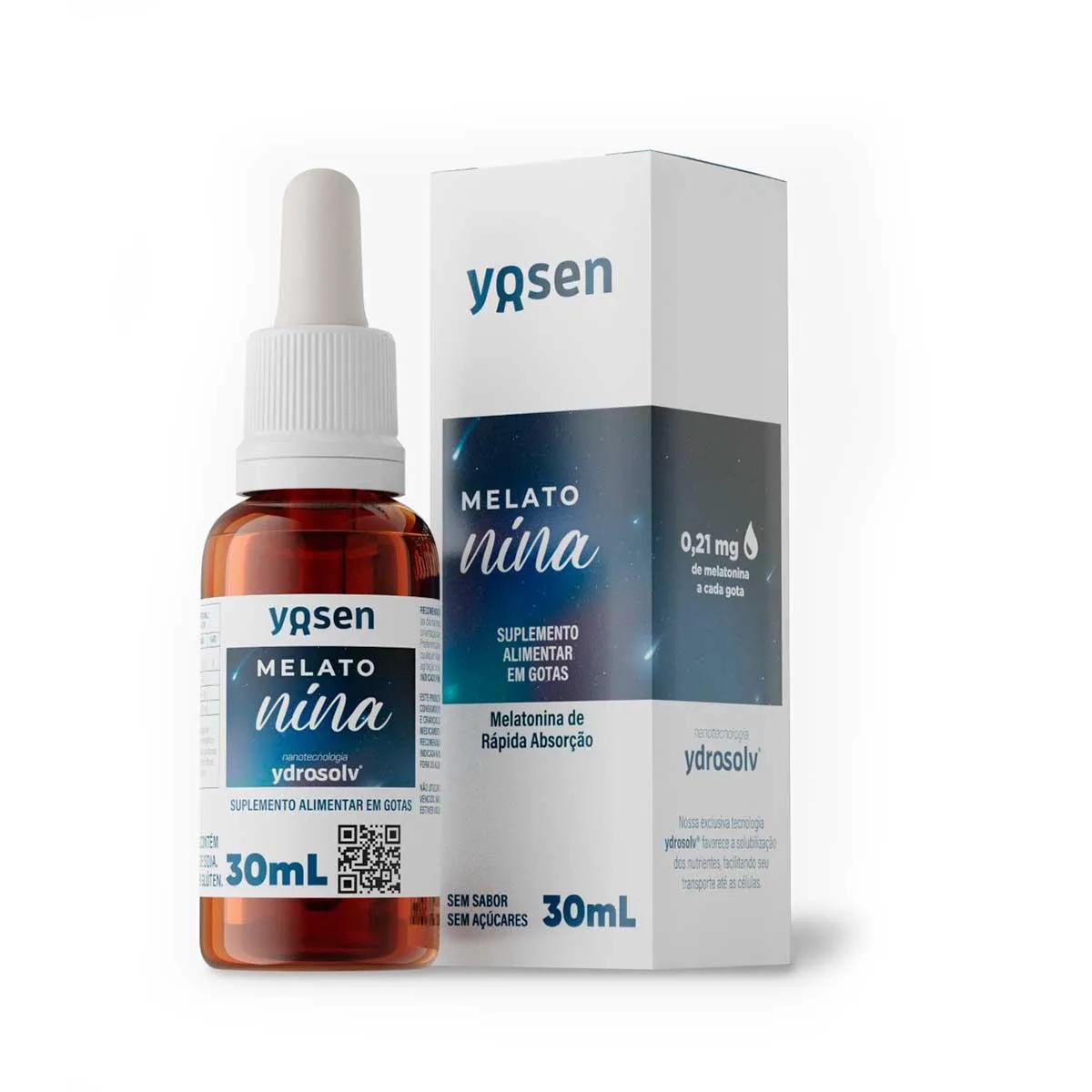 Melatonina Ydrosolv Sem Sabor Suplemento Alimentar em Gotas 30ml