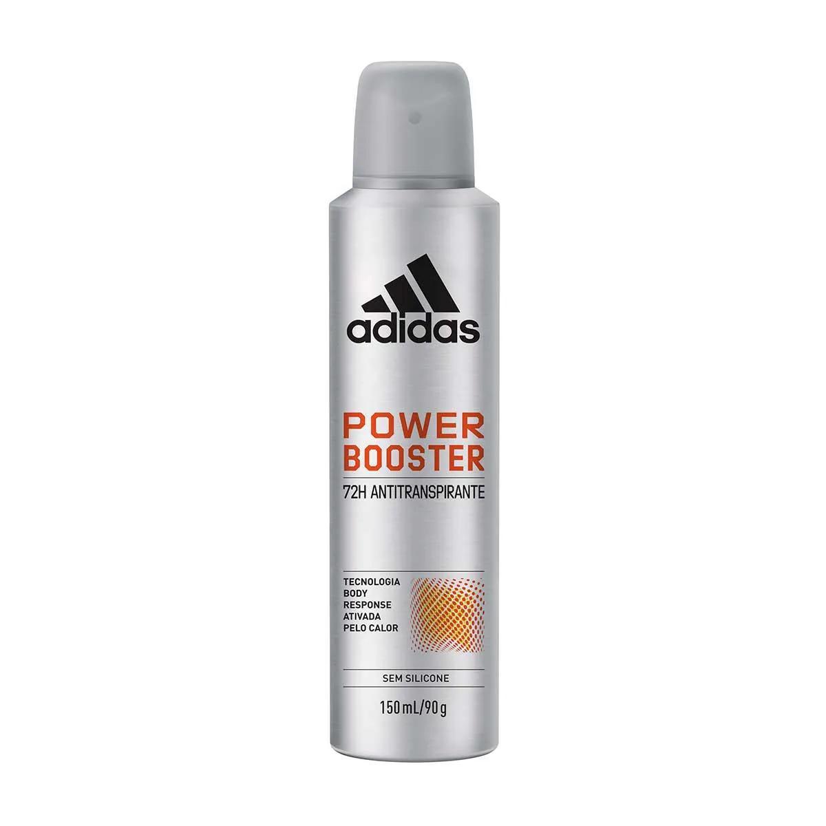 Desodorante Antitranspirante Adidas Power Booster 72h Masculino 150ml