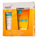 Kit Protetor Solar Facial Needs FPS 70 com 40g + Protetor Solar Corporal Needs FPS 70 com 120g