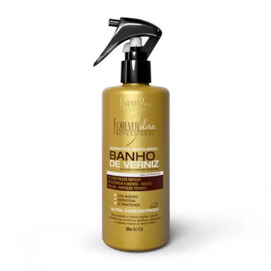 QUERATINA HIDROLISADA BANHO DE VERNIZ FOREVER LISS 300ML
