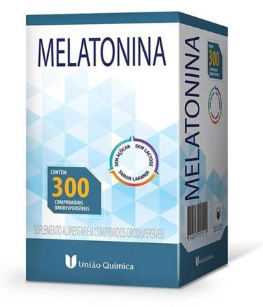 MELATONINA 300 COMPRIMIDOS UNIãO QUIMICA