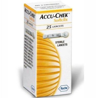 ACCU CHEK LANCETAS SOFTCLIX 25 UNIDADES