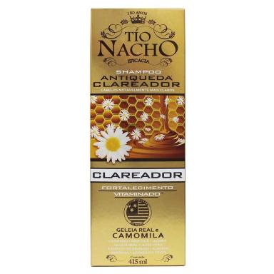 SHAMPOO TIO NACHO ANTIQUEDA CLAREADOR CAMOMILA 415ML