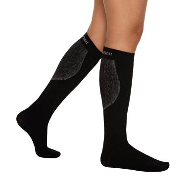 MEIA KENDALL SPORT 3/4 ALTA COMPRESSãO PRETO - P