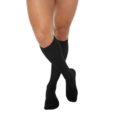 MEIA KENDALL 3/4 SUAVE COMPRESSãO MASCULINA PRETO - M