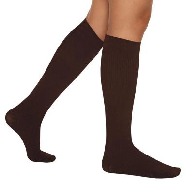 MEIA KENDALL 3/4 ALTA COMPRESSãO CARE COM PONTEIRA 3113 MARROM P