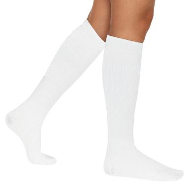 MEIA KENDALL 3/4 ALTA COMPRESSãO CARE COM PONTEIRA 3113 BRANCO M