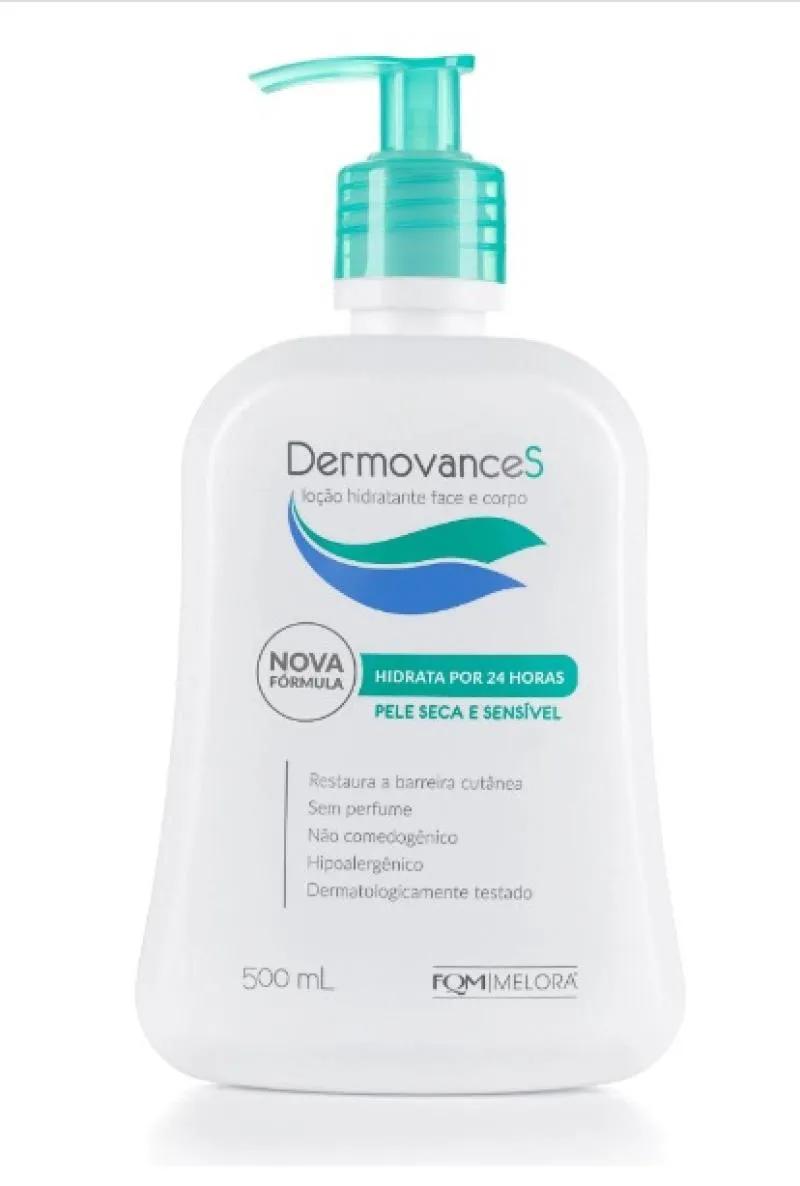DERMOVANCE S LOçãO HIDRATANTE ROSTO E CORPO PELE SECA SENSíVEL 500ML