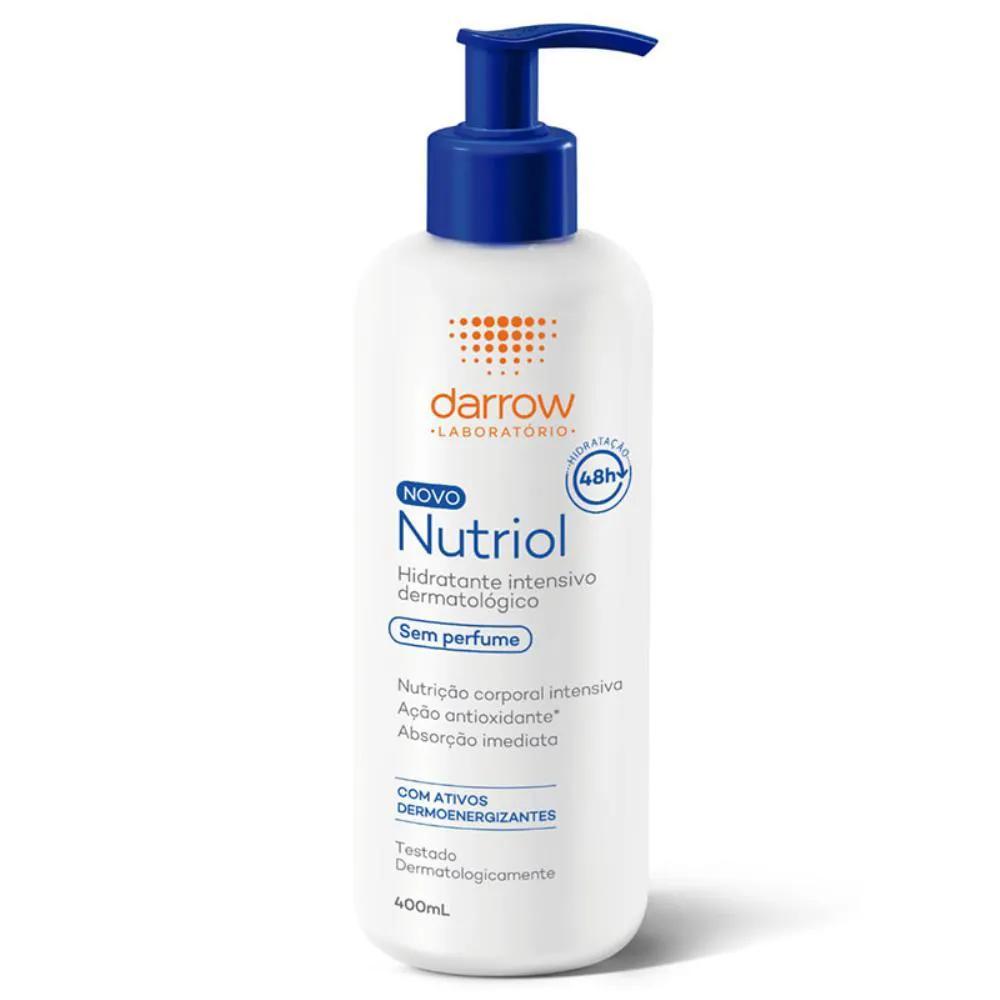 NUTRIOL LOçãO HIDRATANTE SEM PERFUME 400ML