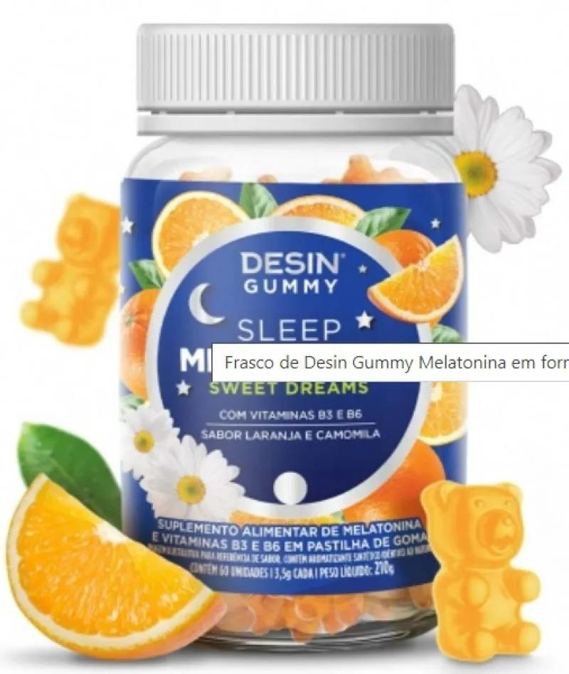 DESIN GUMMY SLEEP MELATONINA DESINCHA 60 GOMAS