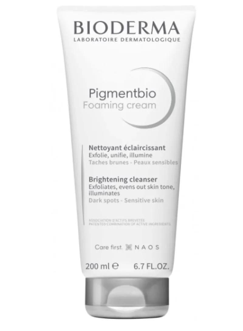 PIGMENTBIO FOAMING CREAM CREME DE LIMPEZA CLAREADOR BIODERMA 200ML