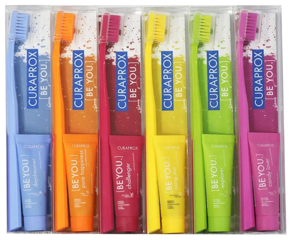 CURAPROX BE YOU ESCOVA + CREME DENTAL 10ML
