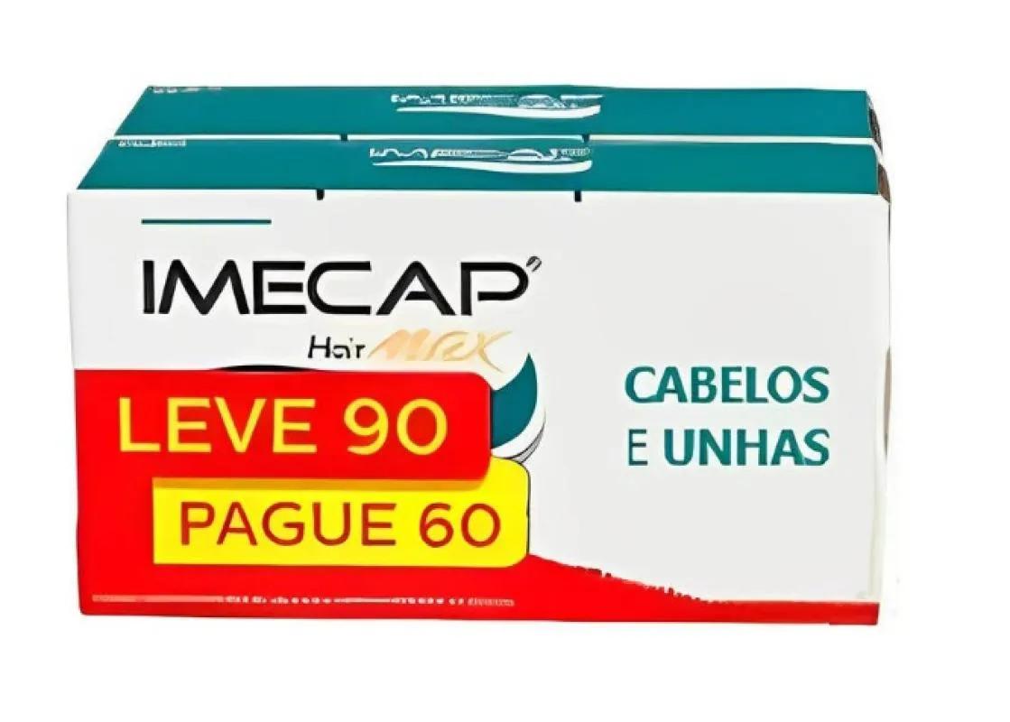 IMECAP HAIR MAX CABELOS E UNHAS L90 P60CPS