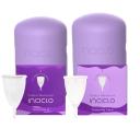 KIT 2 COLETORES MENSTRUAL 2 CáPSULAS TODOS TAMANHOS INCICLO A UN + Teen UN