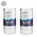 desodorante Natural Pedra Cristal Alva Alemanha Kit 2 120G
