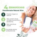 KIT DESODORANTE STICK KRISTALL SENSITIVE - ALVA 60G 3 UNIDS