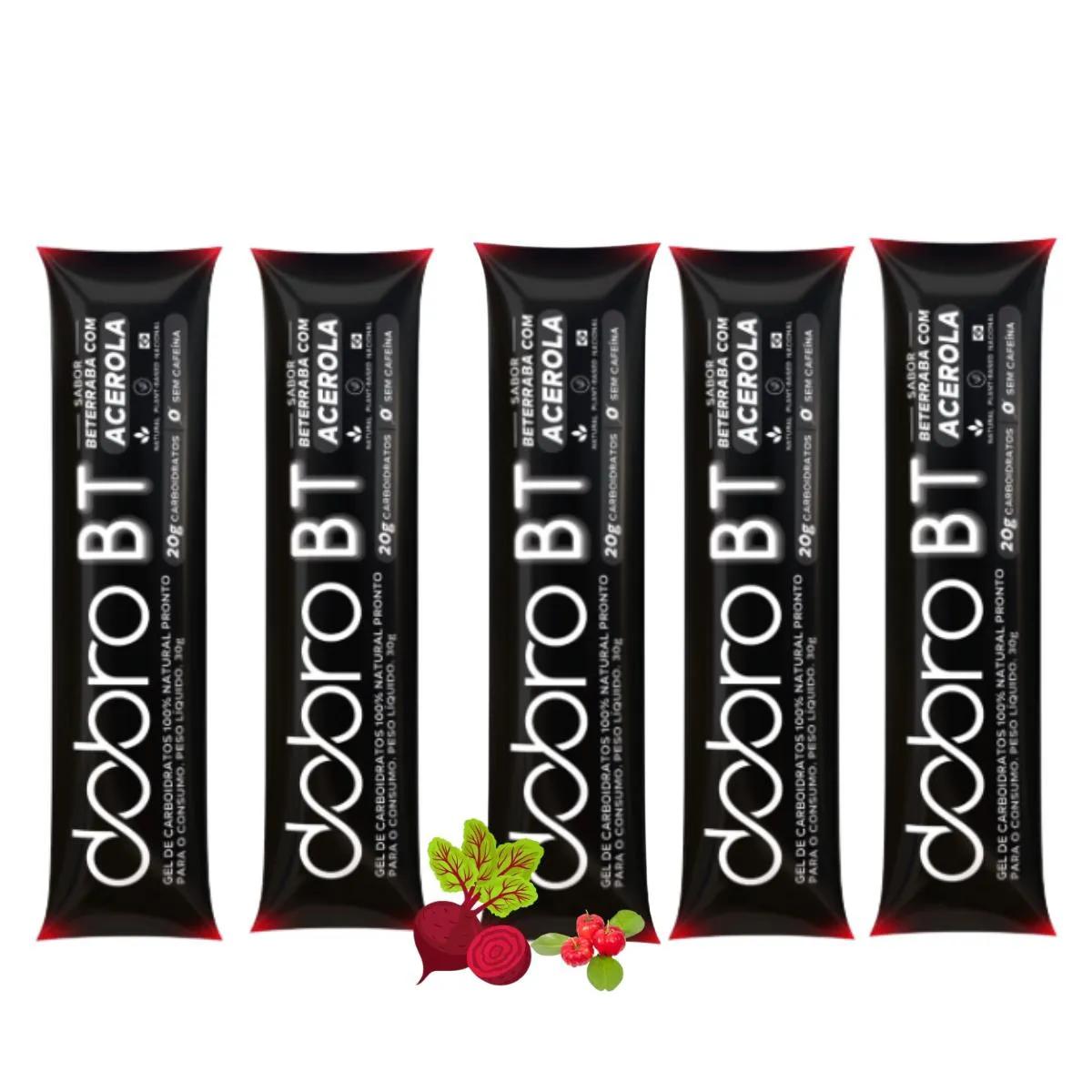 BT GEL 5 SACHêS BETERRABA DOBRO CARBOIDRATOS TODOS SABORES Beterraba COM Limão
