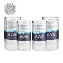 DESODORANTE NATURAL PEDRA CRISTAL ALVA ALEMANHA KIT (4 UNID)
