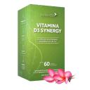 VITAMINA D3 SYNERGY PURAVIDA 2.000U.I.S K2 MK7, 60 CáPSULAS