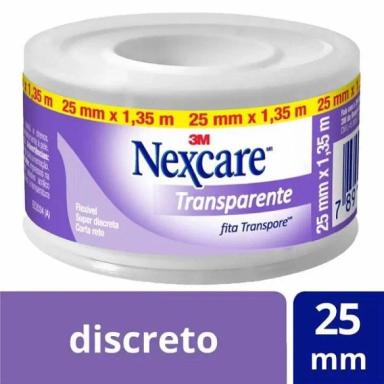 FITA TRANSPARENTE NEXCARE 25MM X 1,35M 3M
