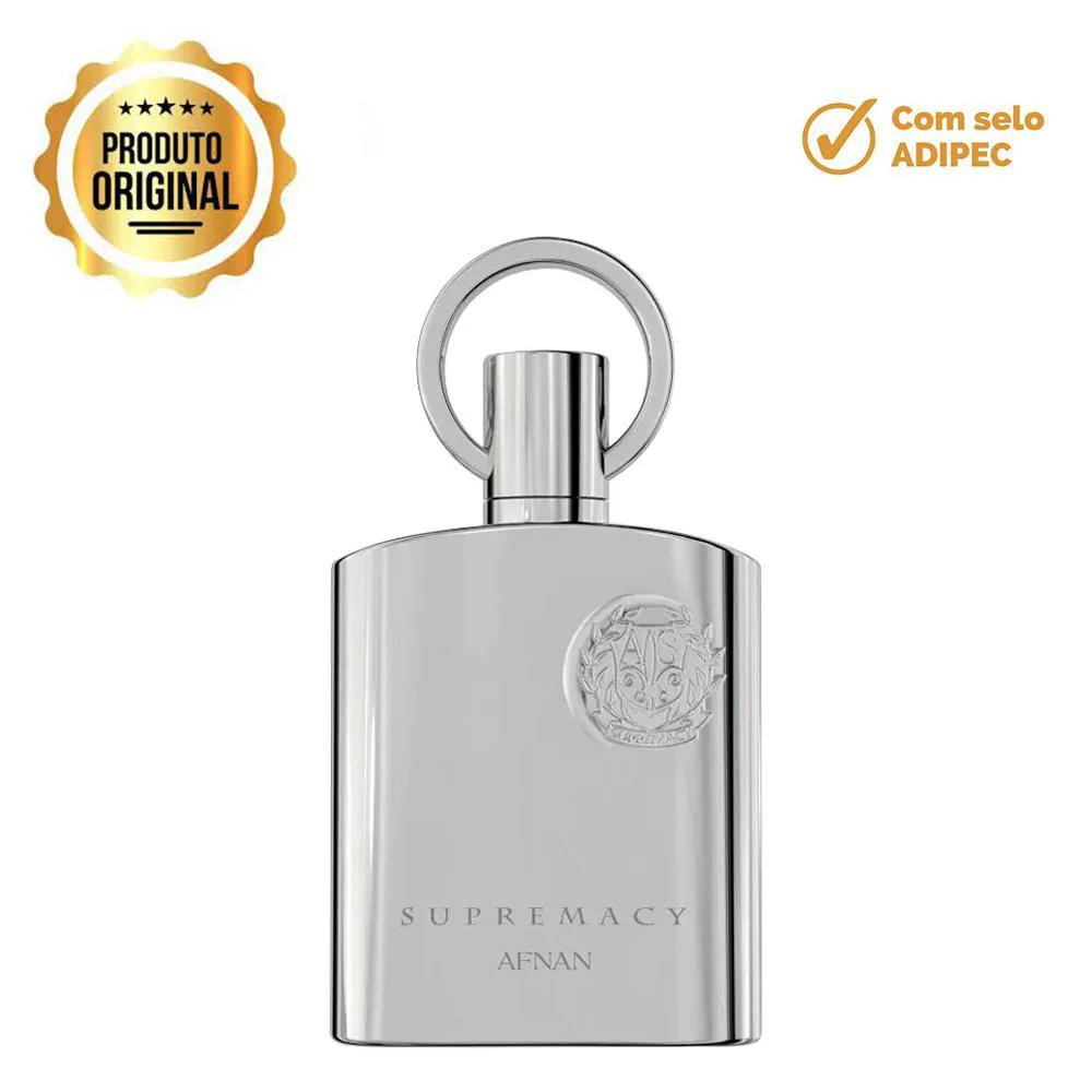 PERFUME SUPREMACY SILVER AFNAN EAU DE PARFUM MASCULINO 100ML
