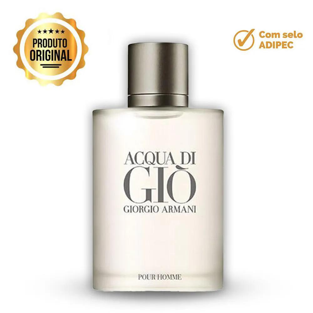 PERFUME ACQUA DI GIO POUR HOMME EAU DE TOILETTE GIORGIO ARMANI MASCULINO 100ML