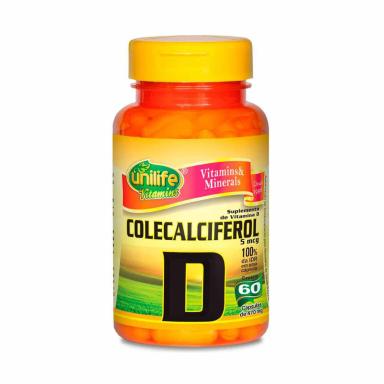 COLECALCIFEROL - VITAMINA D 470MG 60 CáPS - UNILIFE