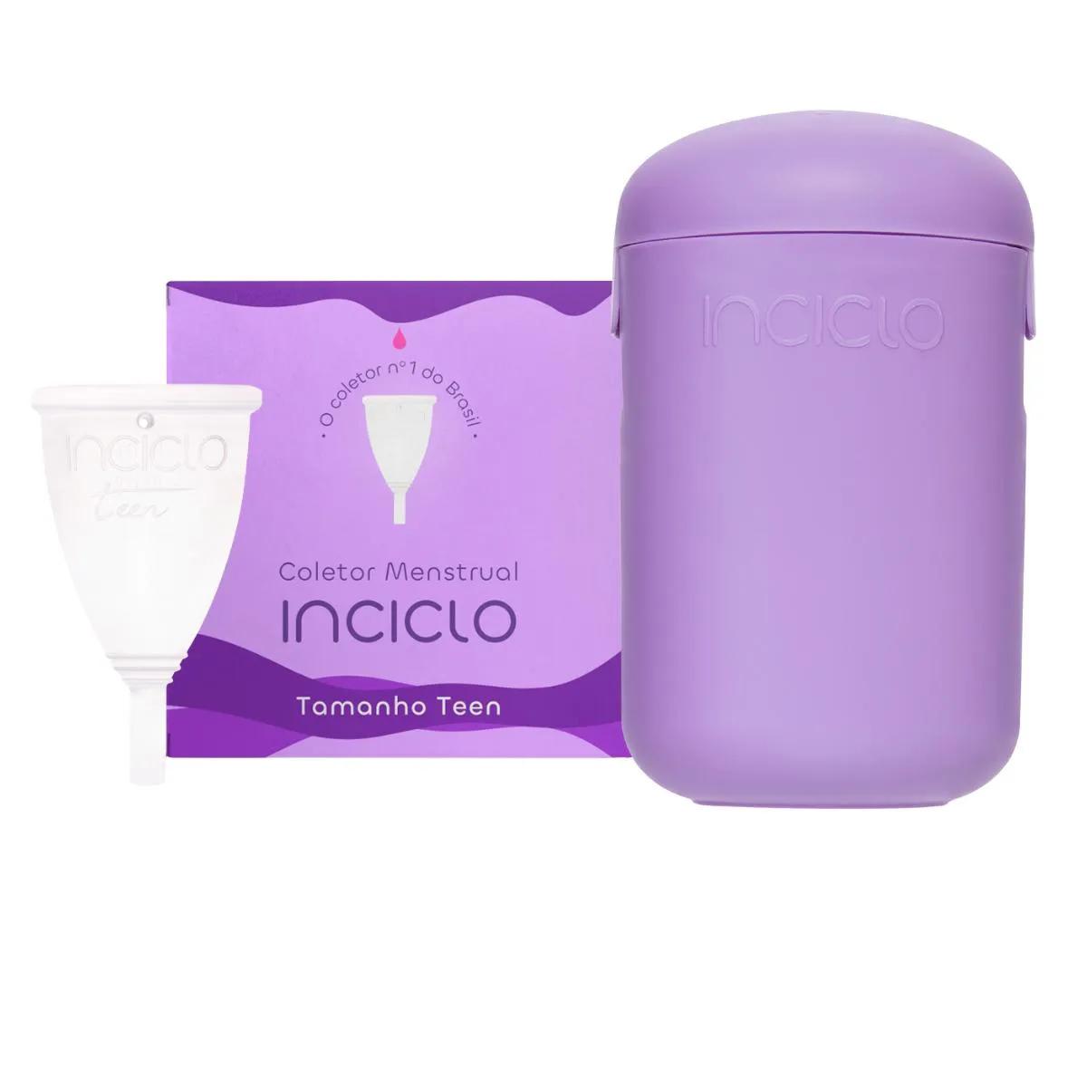 KIT COLETOR MENSTRUAL REUTILIZáVEL CáPSULA TODOS OS TAMANHOS